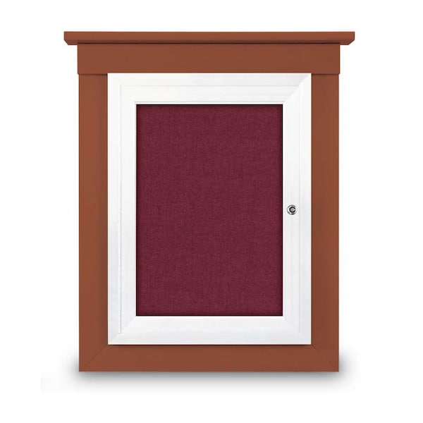 Letterboard, Header, Burgundy